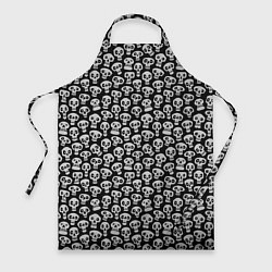 Фартук кулинарный Funny skulls, цвет: 3D-принт