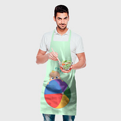 Фартук кулинарный Ку-ку!, цвет: 3D-принт — фото 2