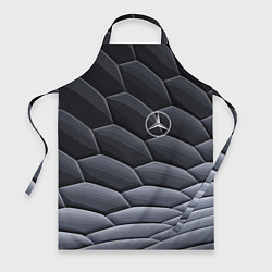 Фартук кулинарный Mercedes Benz pattern, цвет: 3D-принт