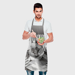 Фартук кулинарный Дробные размерности, цвет: 3D-принт — фото 2