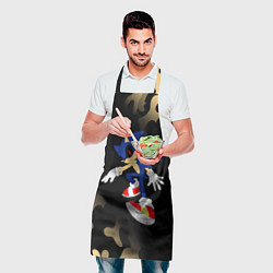 Фартук кулинарный SONIC EXE Камуфляж, цвет: 3D-принт — фото 2