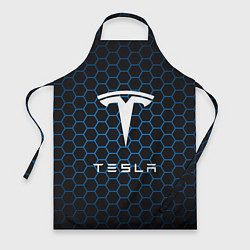 Фартук кулинарный Tesla Соты, цвет: 3D-принт