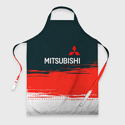 Фартук кулинарный Mitsubishi - Auto бренд, цвет: 3D-принт