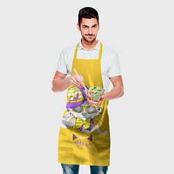Фартук кулинарный Модный Котик Meow, цвет: 3D-принт — фото 2