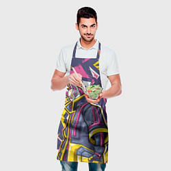 Фартук кулинарный Магический Кицунэ Fortnite, цвет: 3D-принт — фото 2