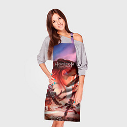 Фартук кулинарный Horizon Forbidden West game poster, цвет: 3D-принт — фото 2