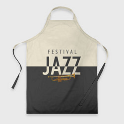 Фартук кулинарный JAZZ FESTIVAL, цвет: 3D-принт