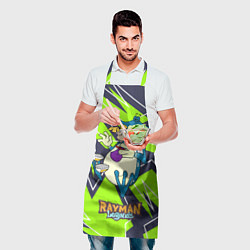 Фартук кулинарный Rayman and globox, цвет: 3D-принт — фото 2