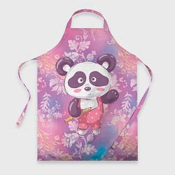 Фартук кулинарный Милая панда детский, цвет: 3D-принт