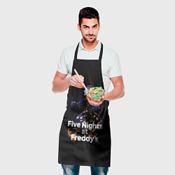 Фартук кулинарный Five Nights at Freddys: Security Breach воспитател, цвет: 3D-принт — фото 2
