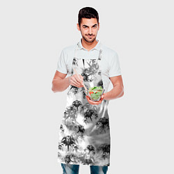 Фартук кулинарный Король и шут Лого Паттерн, цвет: 3D-принт — фото 2