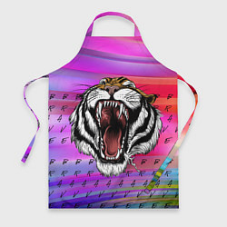 Фартук кулинарный Brave tiger, цвет: 3D-принт