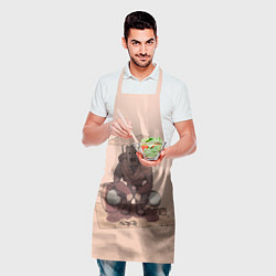 Фартук кулинарный Торговец Kenshi, цвет: 3D-принт — фото 2