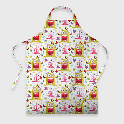 Фартук кулинарный Желтый человечек, цвет: 3D-принт