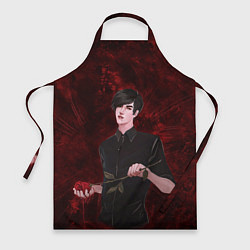 Фартук кулинарный Вампир Виктор, цвет: 3D-принт