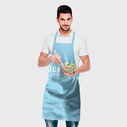 Фартук кулинарный Узор Sky Blue Jorman Air Dope Street Market, цвет: 3D-принт — фото 2