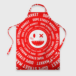 Фартук Счастливый Смайлик Red Dope Street Market