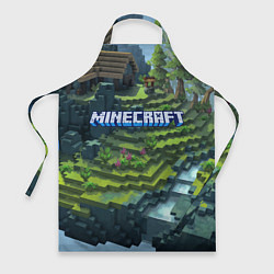 Фартук кулинарный Minecraft Video game Landscape, цвет: 3D-принт