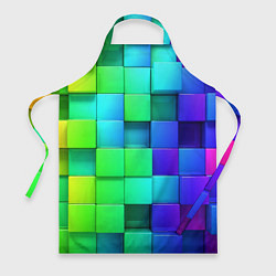 Фартук кулинарный Color geometrics pattern Vanguard, цвет: 3D-принт