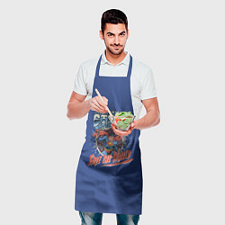 Фартук кулинарный Save the world!, цвет: 3D-принт — фото 2