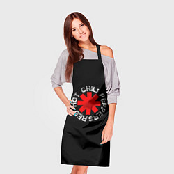 Фартук кулинарный Red Hot Chili Peppers Rough Logo, цвет: 3D-принт — фото 2