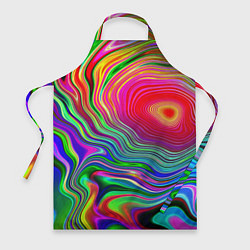 Фартук кулинарный Expressive pattern Neon, цвет: 3D-принт