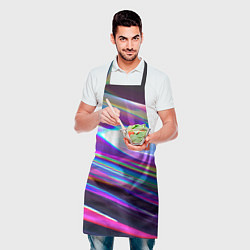 Фартук кулинарный Neon pattern Mad, цвет: 3D-принт — фото 2