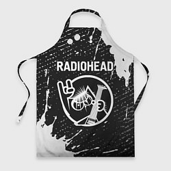 Фартук кулинарный Radiohead КОТ Краска, цвет: 3D-принт