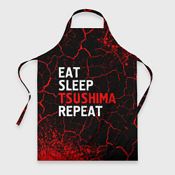 Фартук Eat Sleep Tsushima Repeat - Краска