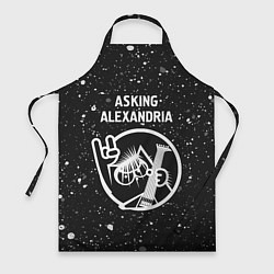 Фартук кулинарный Asking Alexandria - КОТ - Краска, цвет: 3D-принт