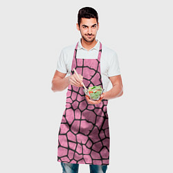 Фартук кулинарный Шерсть розового жирафа, цвет: 3D-принт — фото 2