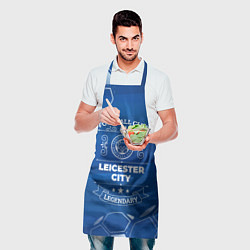 Фартук кулинарный Leicester City FC 1, цвет: 3D-принт — фото 2