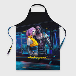 Фартук Johnny и Vi Girl Cyberpunk2077