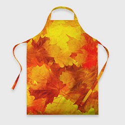 Фартук кулинарный Желтые-листья, цвет: 3D-принт