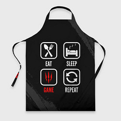 Фартук Eat, Sleep, The Witcher, Repeat