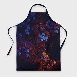 Фартук кулинарный Синие и Красные Коралловые Рифы, цвет: 3D-принт