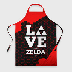 Фартук кулинарный Zelda Love Классика, цвет: 3D-принт