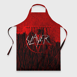 Фартук кулинарный The Vinyl Conflict - Slayer, цвет: 3D-принт