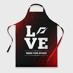 Фартук кулинарный Need for Speed Love Классика, цвет: 3D-принт