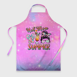 Фартук кулинарный Hot mom Summer, цвет: 3D-принт