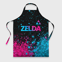 Фартук Zelda Neon Triforce