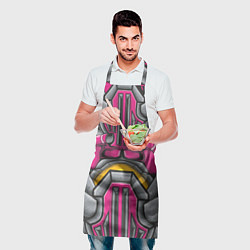 Фартук кулинарный Костюм робота, цвет: 3D-принт — фото 2