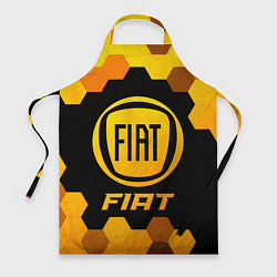 Фартук кулинарный Fiat - Gold Gradient, цвет: 3D-принт
