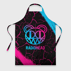 Фартук Radiohead - neon gradient