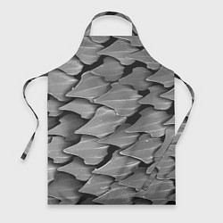 Фартук кулинарный Кожа акулы - броня, цвет: 3D-принт