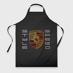 Фартук кулинарный Porsche style and speed, цвет: 3D-принт