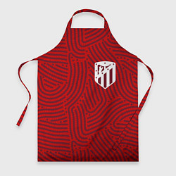 Фартук кулинарный Atletico Madrid отпечатки, цвет: 3D-принт