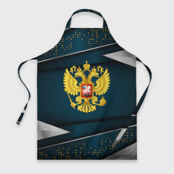 Фартук кулинарный Russia - dark abstract, цвет: 3D-принт