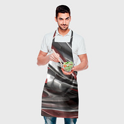 Фартук кулинарный Блестящие фигуры, цвет: 3D-принт — фото 2
