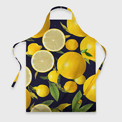 Фартук кулинарный Лимонные дольки, цвет: 3D-принт